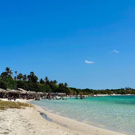 ジジョーカ・デ・ジェリコアコアラ Manay Lagoa Do Paraiso, Casa 2 Quartos Na Beira Da Lagoaヴィラ エクステリア 写真