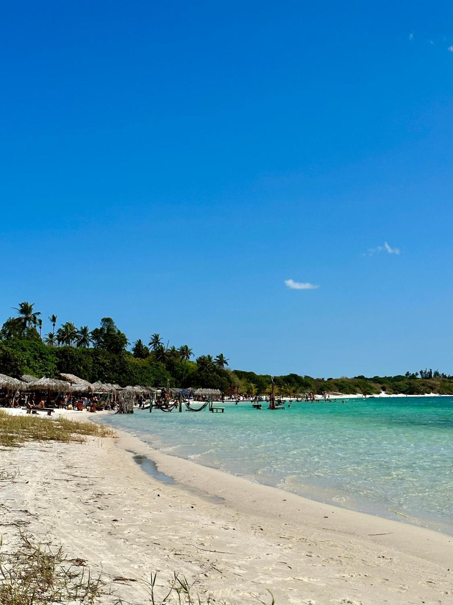 ジジョーカ・デ・ジェリコアコアラ Manay Lagoa Do Paraiso, Casa 2 Quartos Na Beira Da Lagoaヴィラ エクステリア 写真